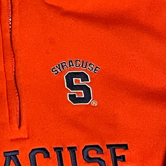 Syracuse University Sweatshirt 1/2 zip - Picture 4 of 4